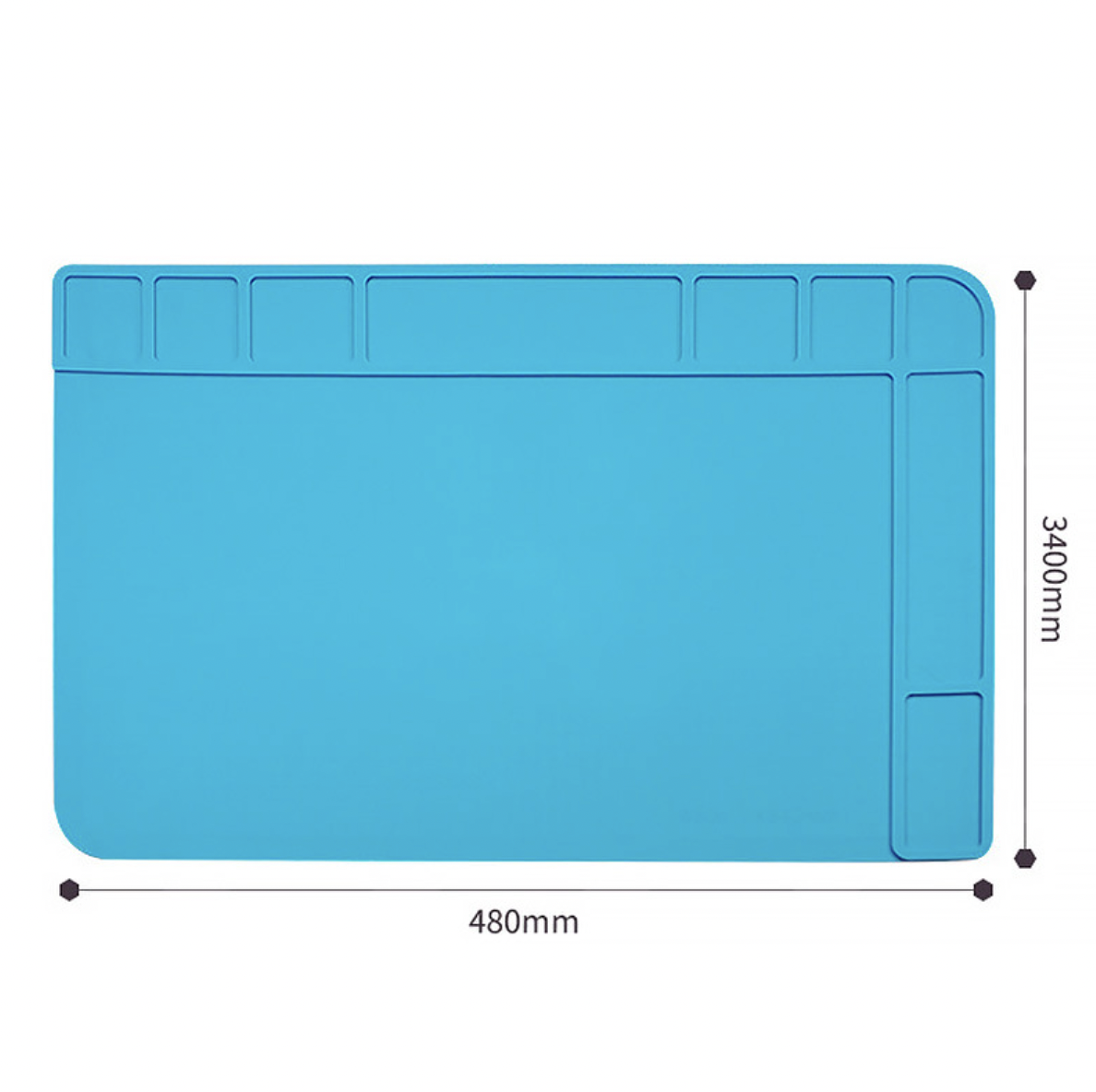Phaser FPV Anti-Static Insulated Silicone Work Mat 480x340mm 392g