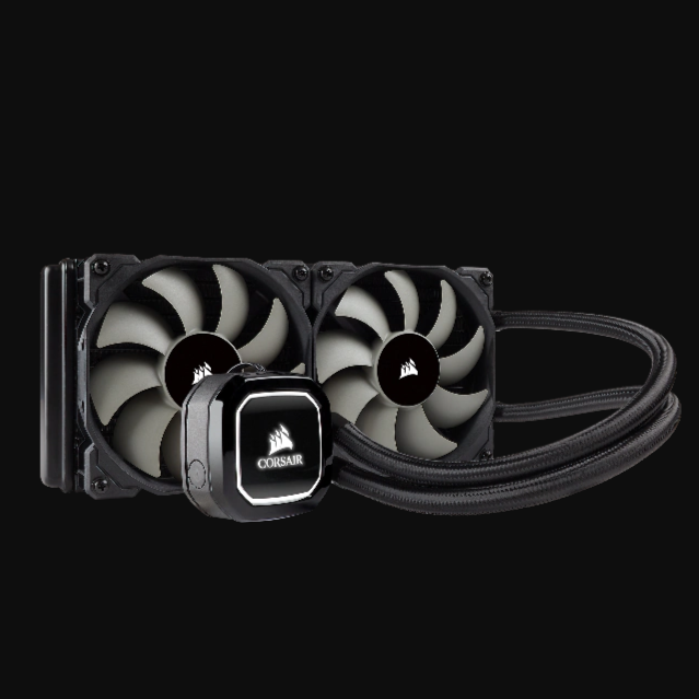 Corsair Hydro Series H100x 240mm Liquid CPU Cooler CW-9060040-WW [PC]
