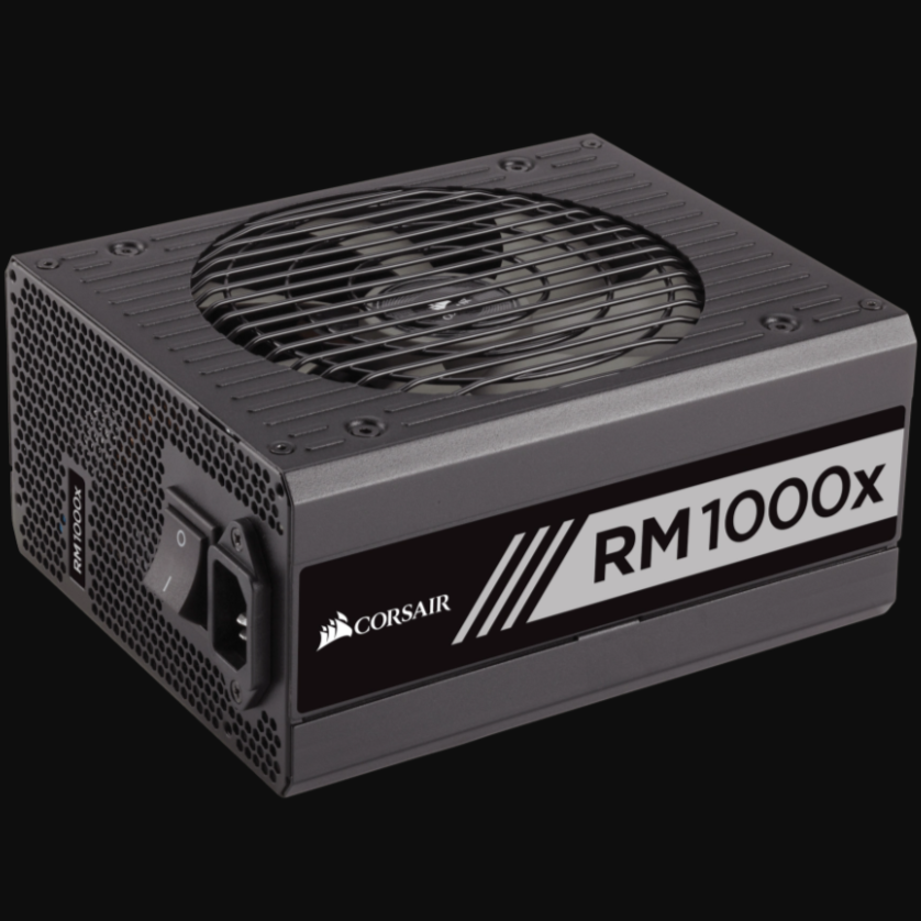 Corsair 1000W RMX 80+ Gold Fully Modular 135mm FAN ATX PSU 10 Years Warranty PSCP-RM1000X [PC]