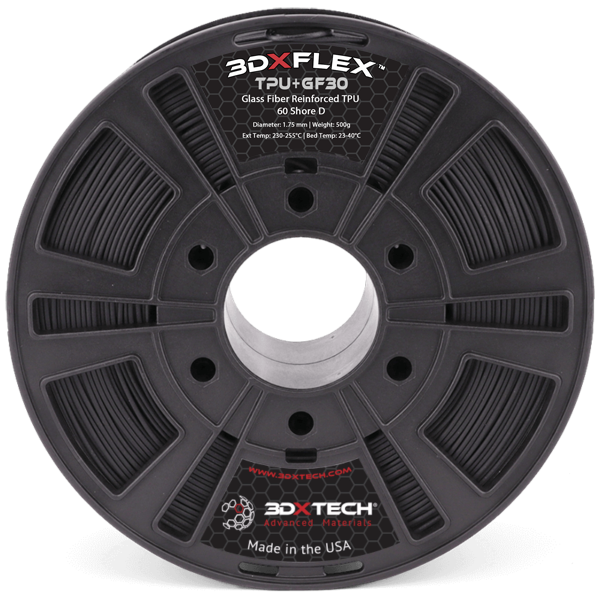 3DXTech TPU + GF30 FIBERX 60D Filament 1.75mm