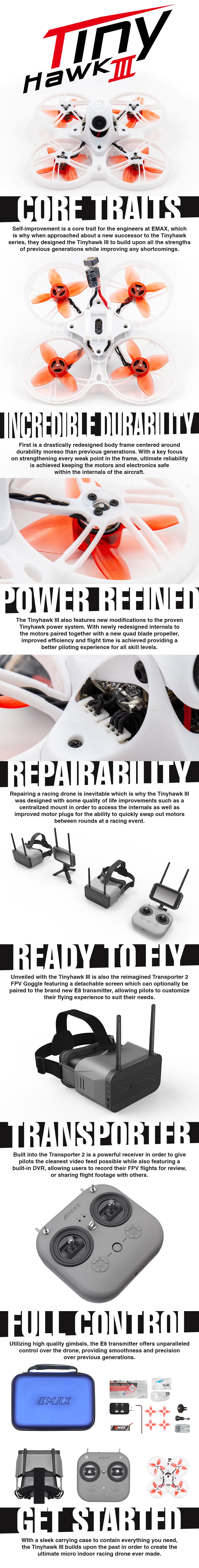 Emax Tinyhawk III RTF Kit [DG]