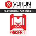 Voron 2.4 R1 Functional Parts Set Printed in ABS