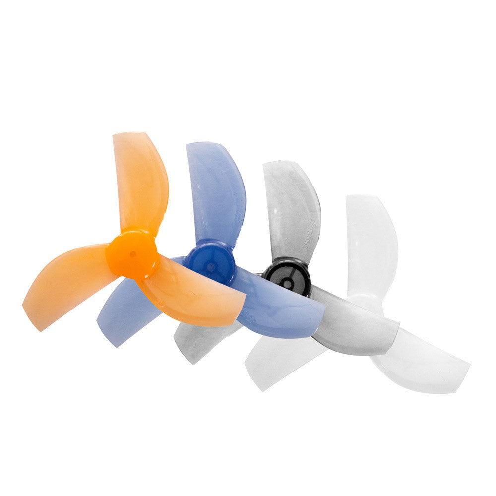 Gemfan 35mm 1.4" 3-Blade Durable Propeller - 1mm Shaft (4CW + 4CCW)
