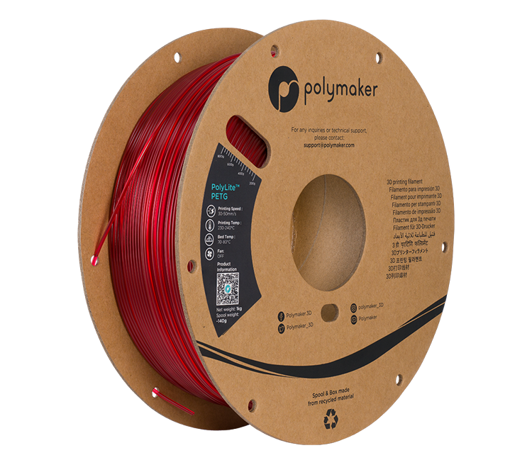 Polymaker PolyLite PETG 1.75mm Filament 1kg