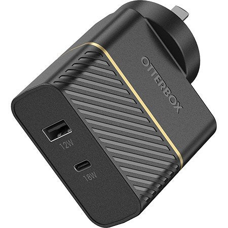 OtterBox USB-C and USB-A Fast Charge Dual Port Wall Charger