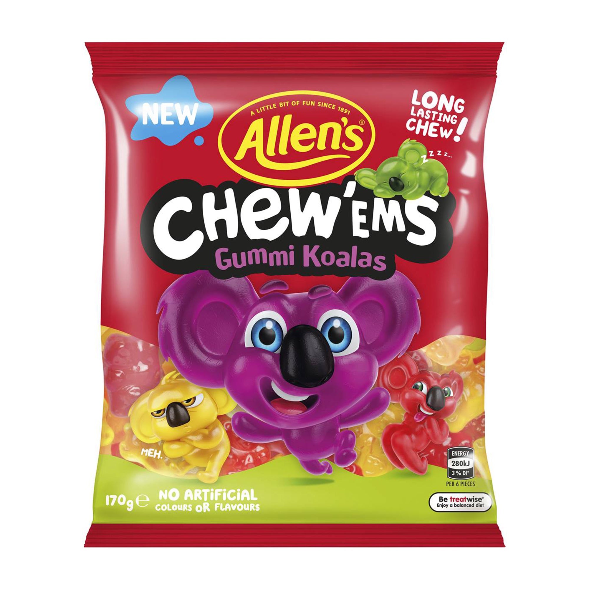 Allen's Chew'ems Gummi Koalas 170g