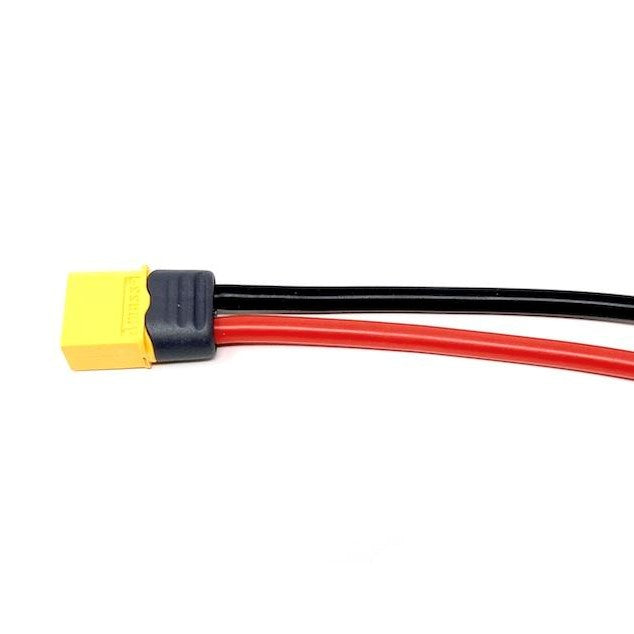XT60 Male With Sheath Connector Pigtail 10CM 12AWG Silicon Wire