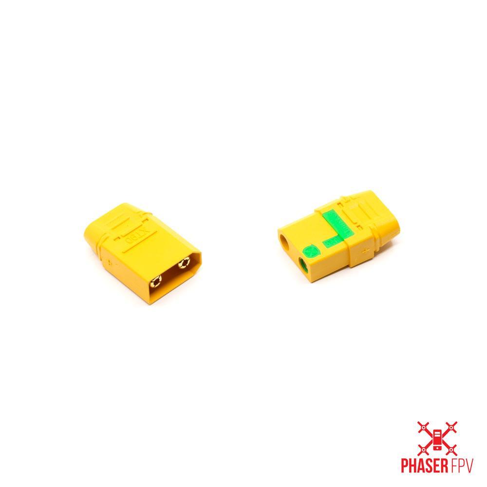 Amass XT90-S Anti-Spark Connectors (1 Pair)