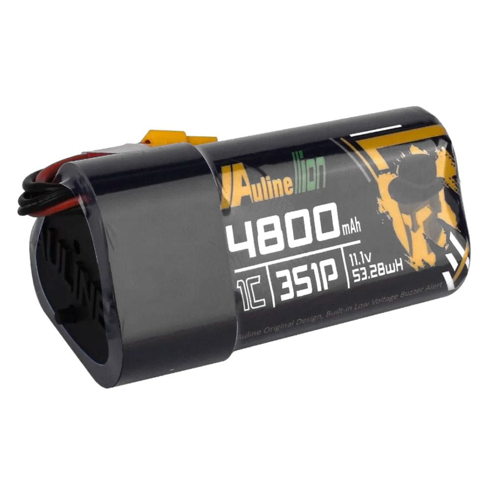 Auline Li-ion 4800mAh 3S 11.1V Goggle Battery w/ Voltage Buzzer - XT60 [DG]