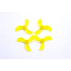 NewBeeDrone Azi (Tri Blade) Micro Propellers 31mm - 1.0mm Shaft (Set of 8) 4XCW 4XCCW