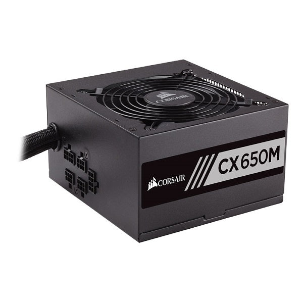 Corsair 650W CXM 80+ Bronze Semi-Modular 120mm FAN ATX Power Supply, PSU 5 Years Warranty [PC]