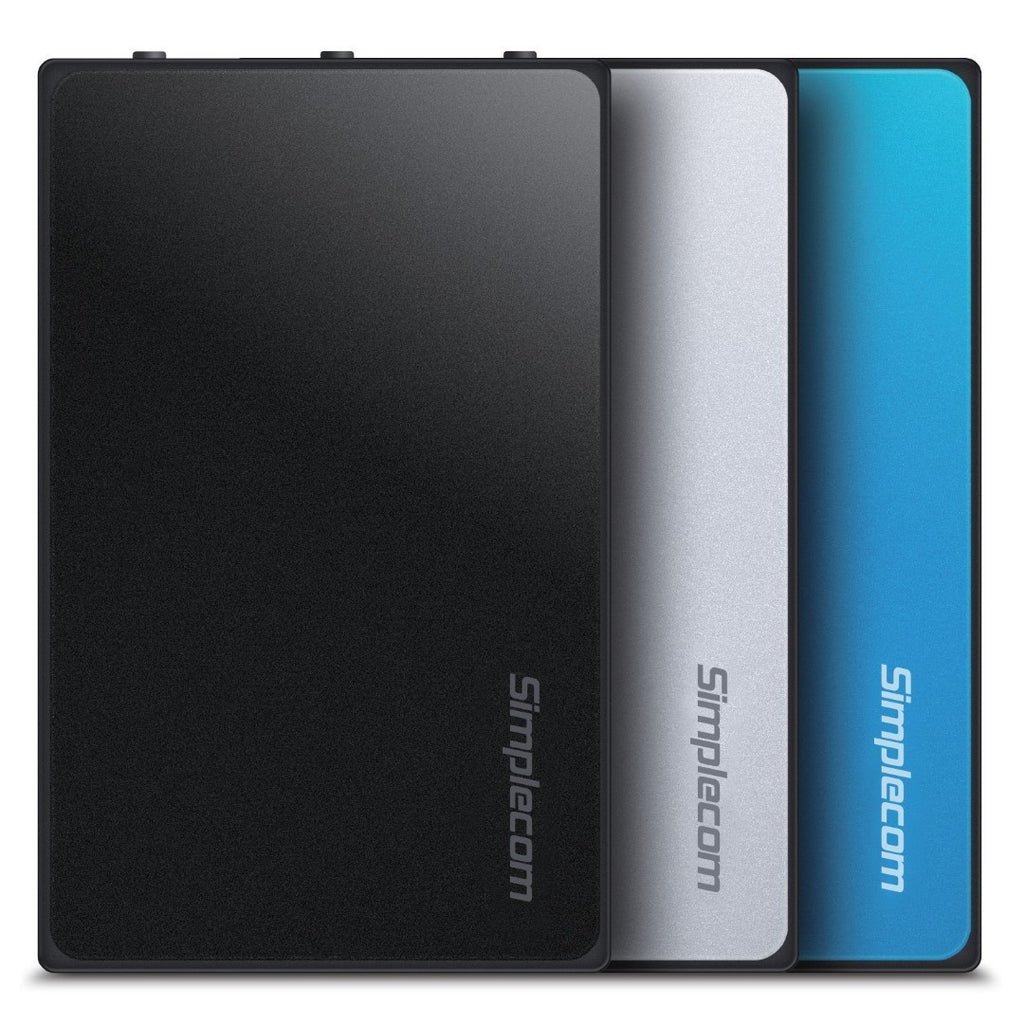 Simplecom SE325 Tool Free 3.5" SATA HDD to USB 3.0 Hard Drive Enclosure (SE325) BLACK [PC]