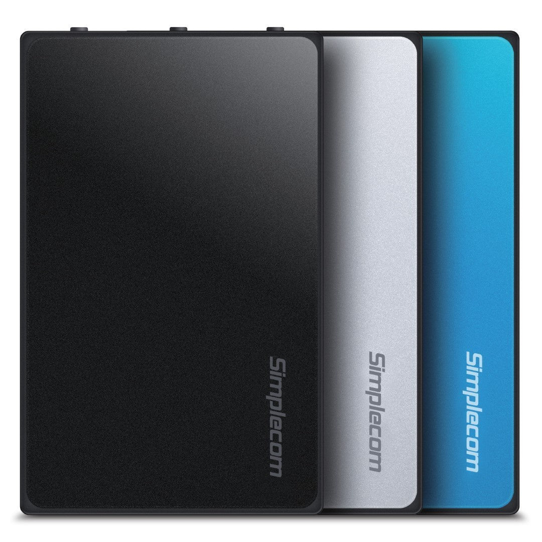 Simplecom SE325 Tool Free 3.5" SATA HDD to USB 3.0 Hard Drive Enclosure (SE325) BLACK [PC]