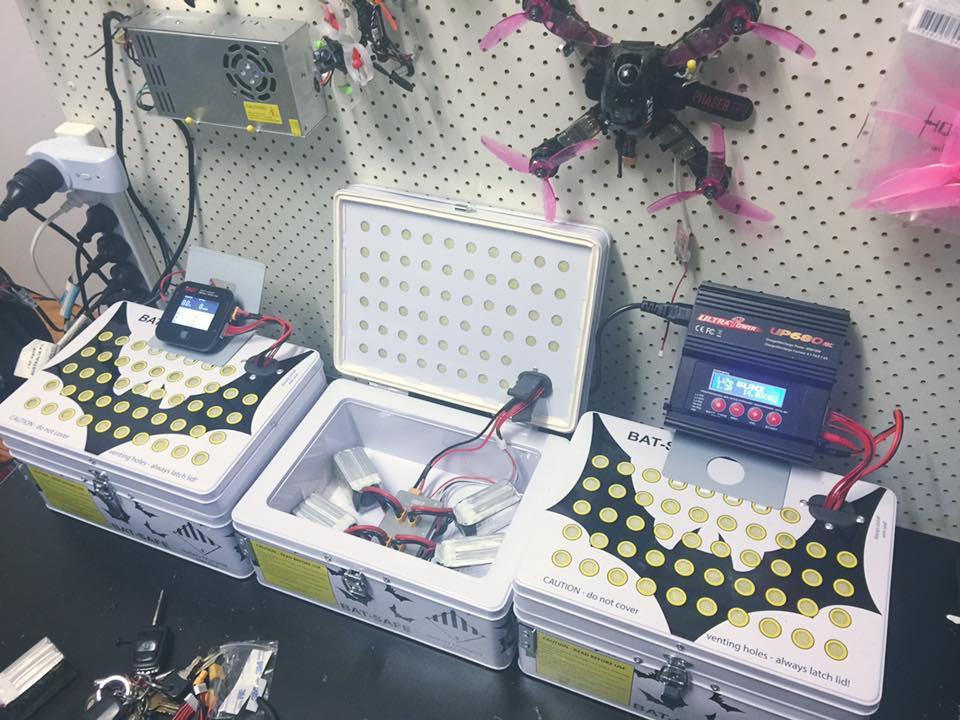 Bat-Safe LiPo battery charging safe box - Phaser FPV