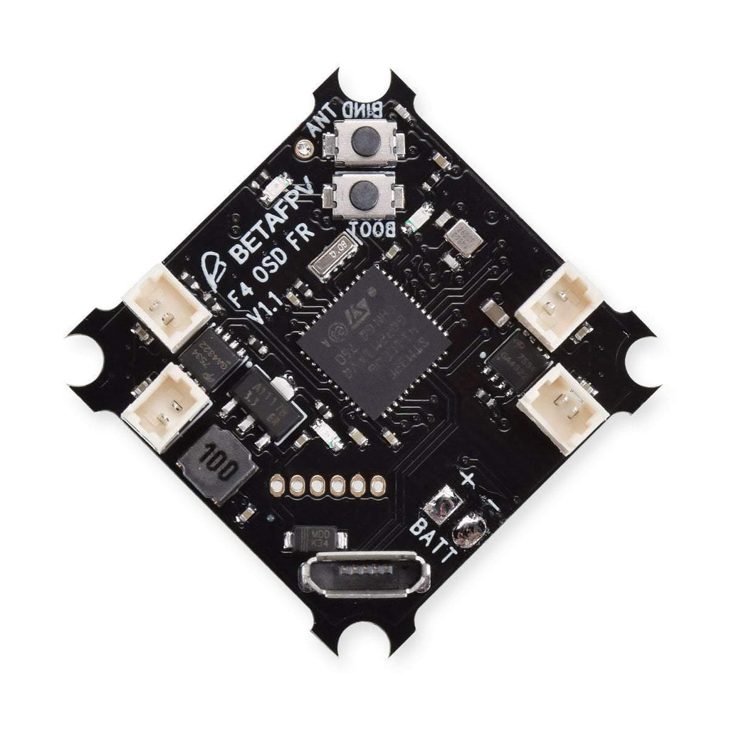 BetaFPV F4 Brushed Flight Controller (Frsky Rx + OSD)