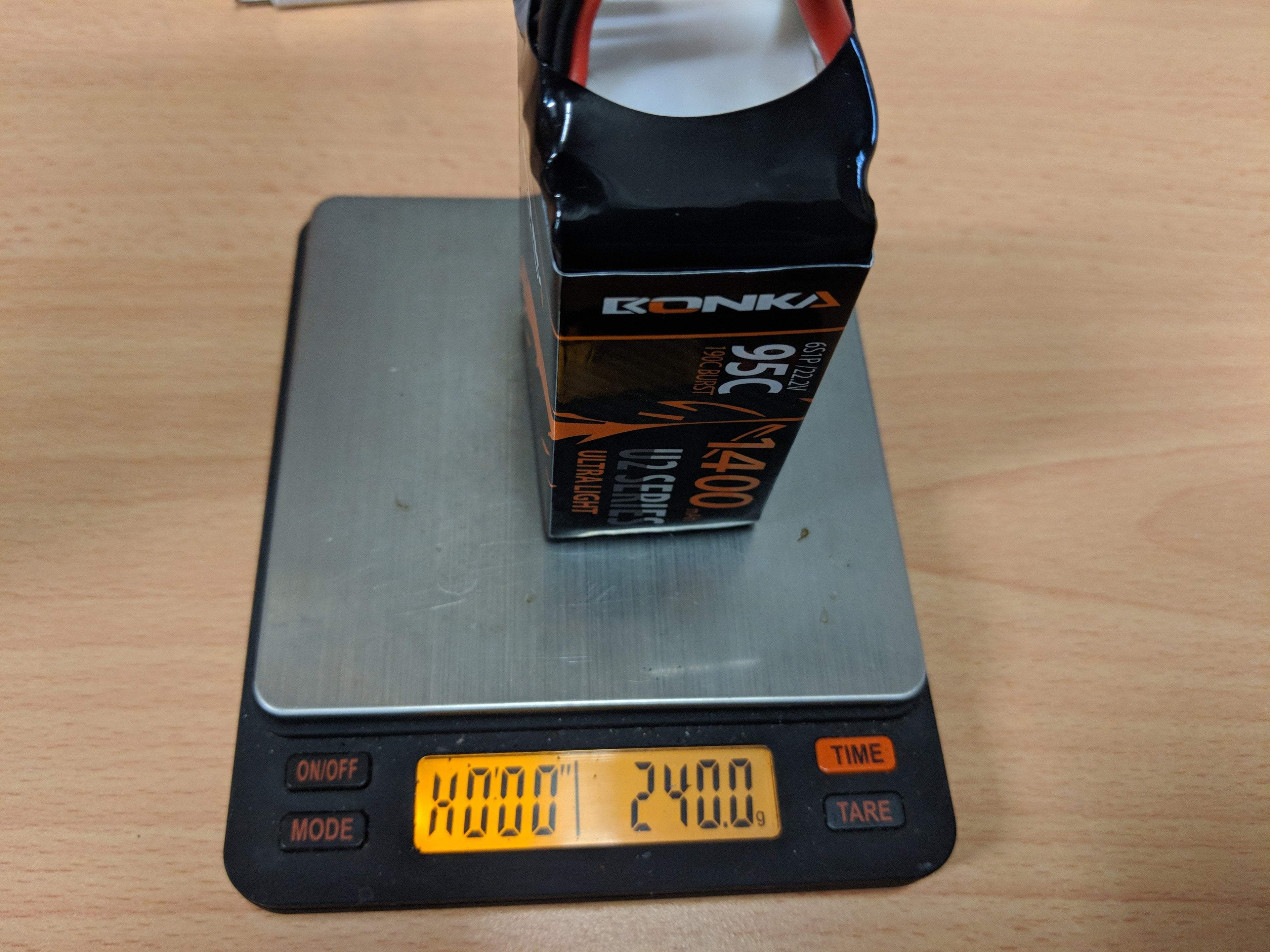 Bonka 1400mAh 6S 22.2V 95C Lipo Battery BKU2-1400/95-6S - Phaser FPV
