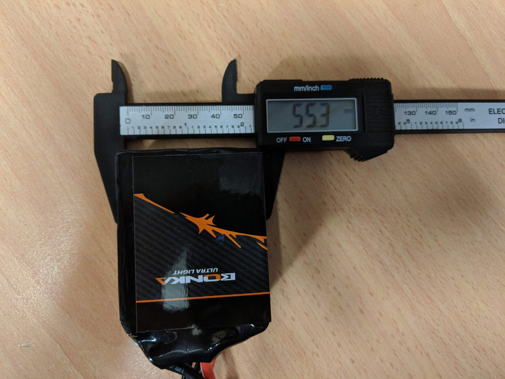 Bonka 1600mAh 6S 22.2V  95C Lipo Battery BKU2-1600/95-6S - Phaser FPV