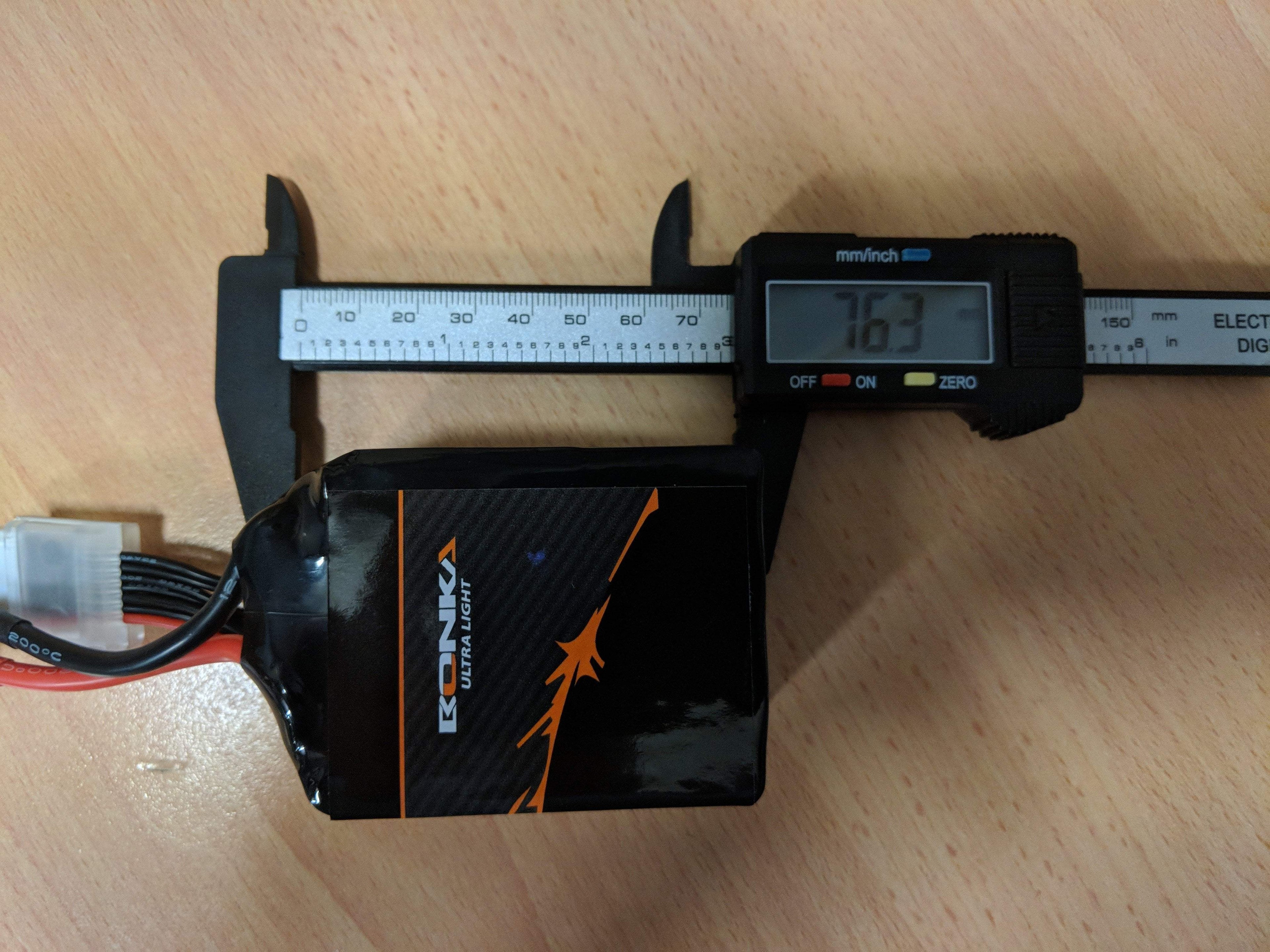 Bonka 1600mAh 6S 22.2V  95C Lipo Battery BKU2-1600/95-6S - Phaser FPV