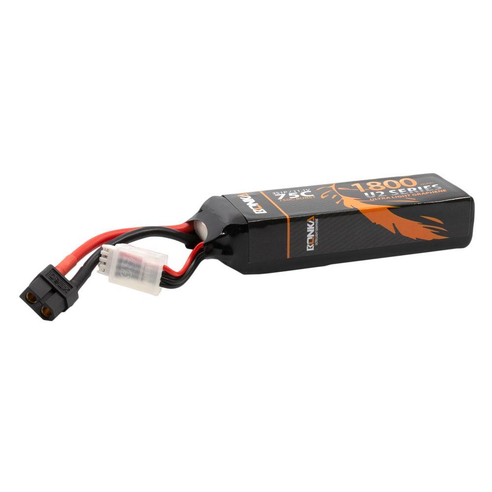 Bonka 1800mAh 75c 3s XT60 Lipo Battery BKU2-1800/75-3S/GR [DG]