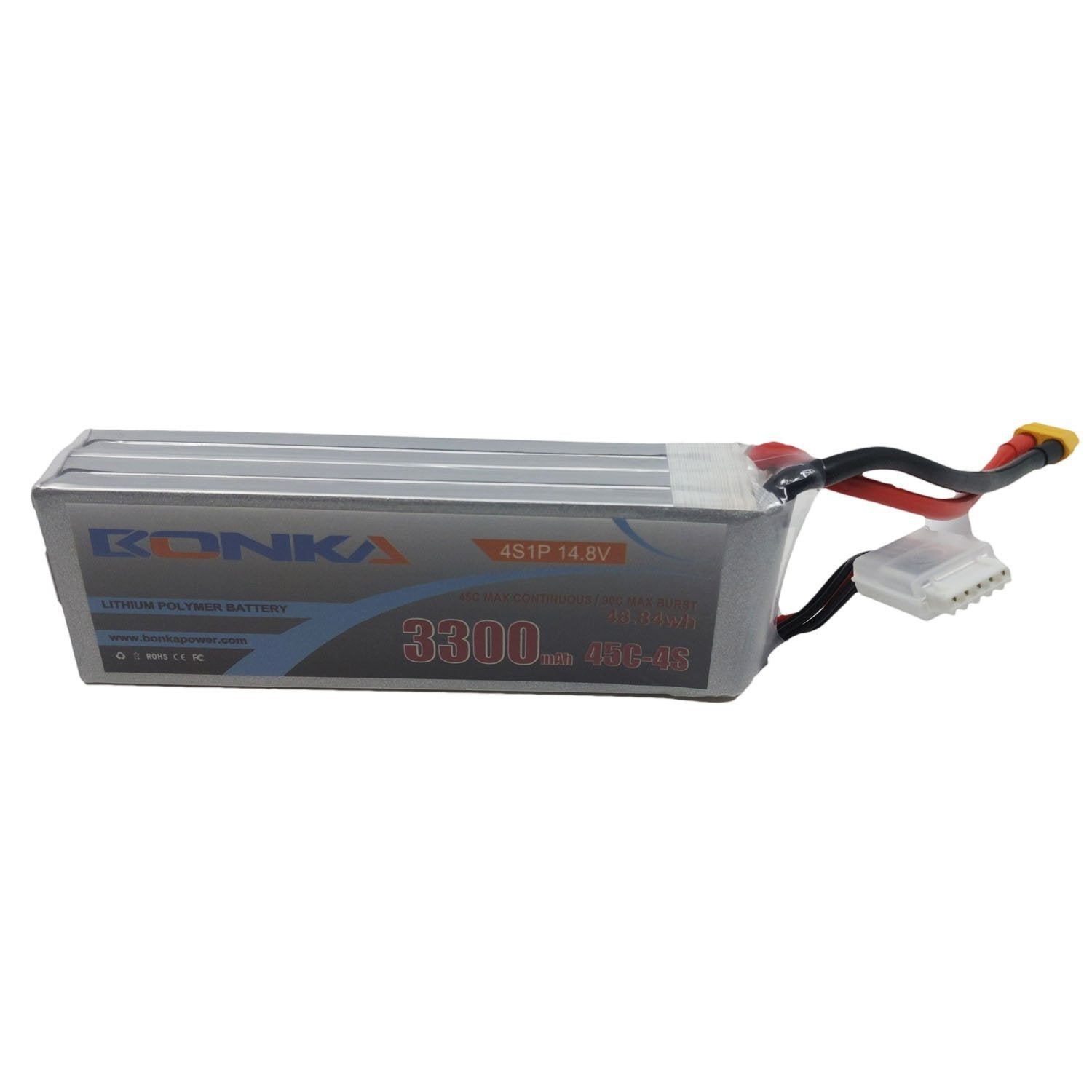 Bonka 3300mAh 45c 4s XT60 Lipo Battery BK-3300/45-4S