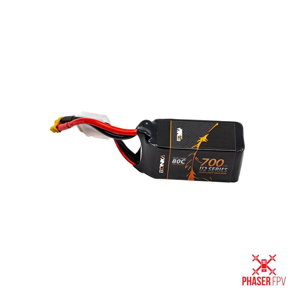 Bonka 700mAh 80c 4s XT30 Lipo Battery BKU2-700/80-4SGR
