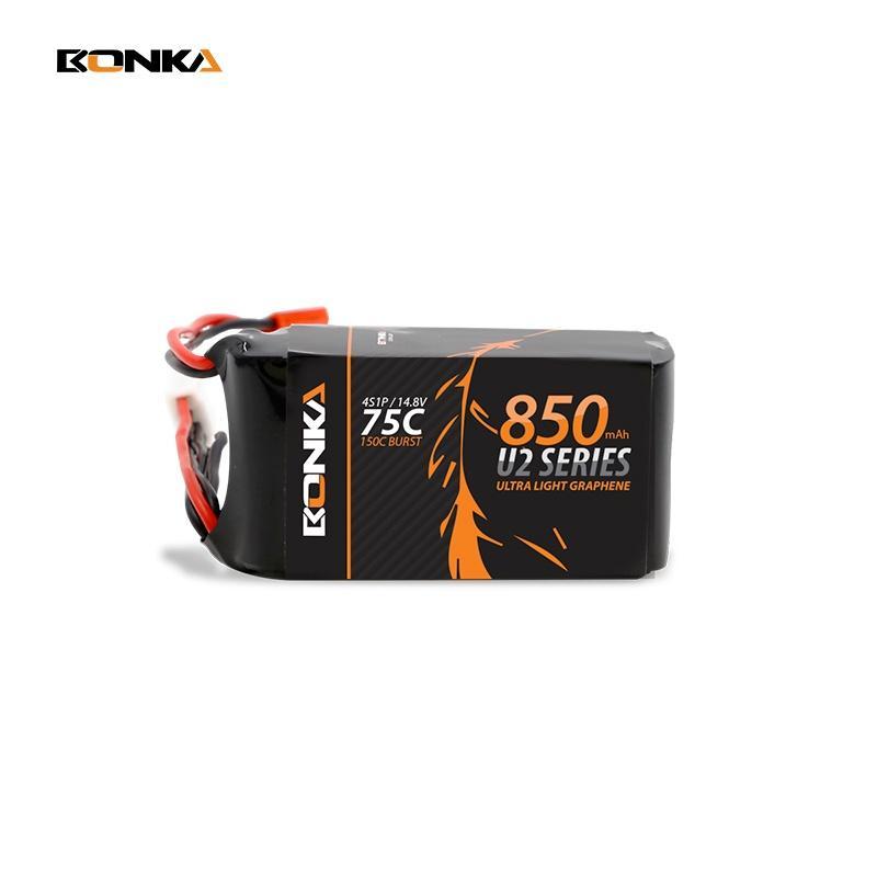 Bonka 850mAh 75c 4s XT30 Lipo Battery  BKU2-850/75-4S/GR - Phaser FPV