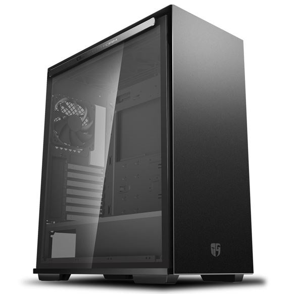 Deepcool MACUBE 310 BK Tempered Glass Case Black USB3.0*2, 7+2 SLOTS,Mini-ITX/mATX/ATX [PC]