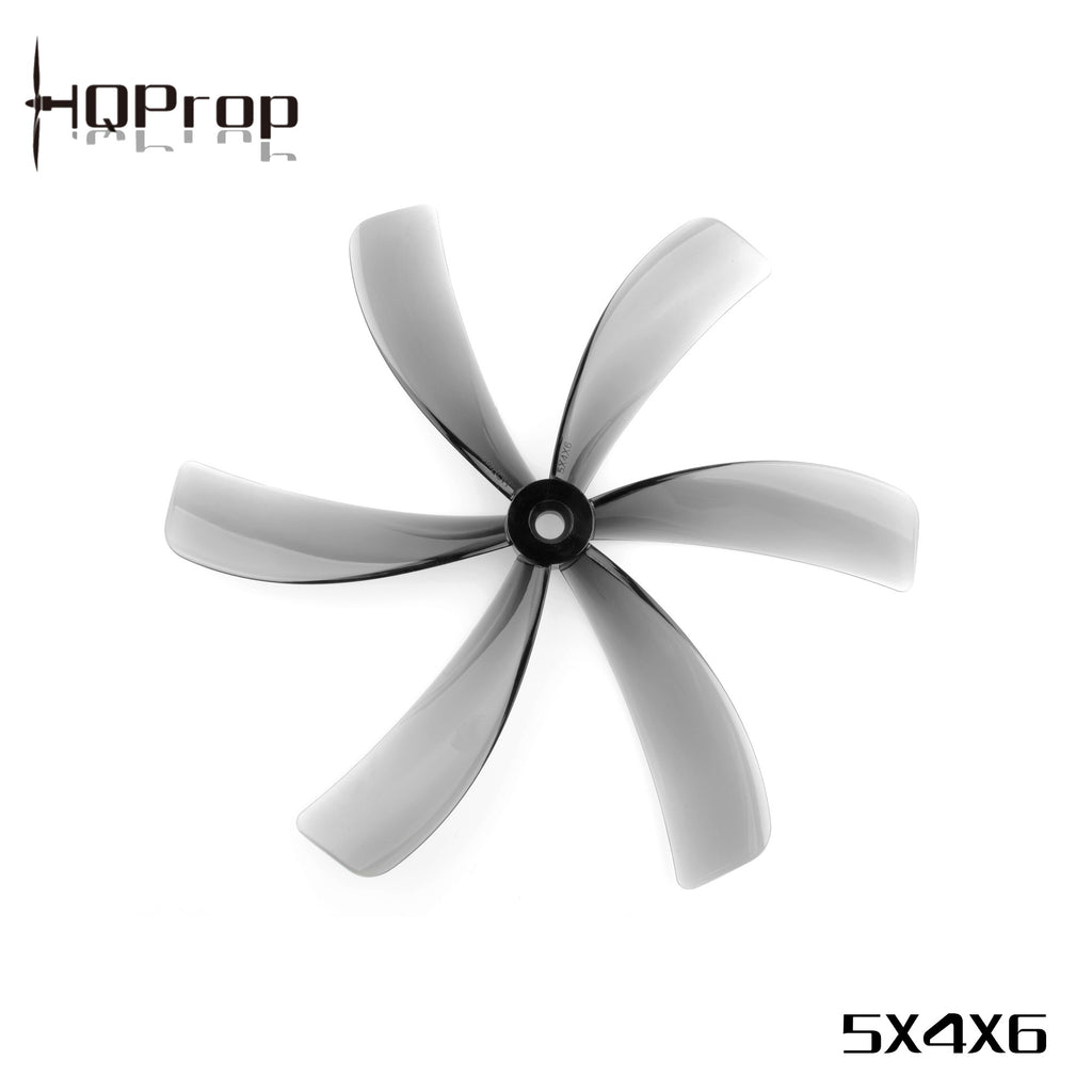 HQProp 5x4x6 5" Six Blade Propeller (2CW+2CCW)