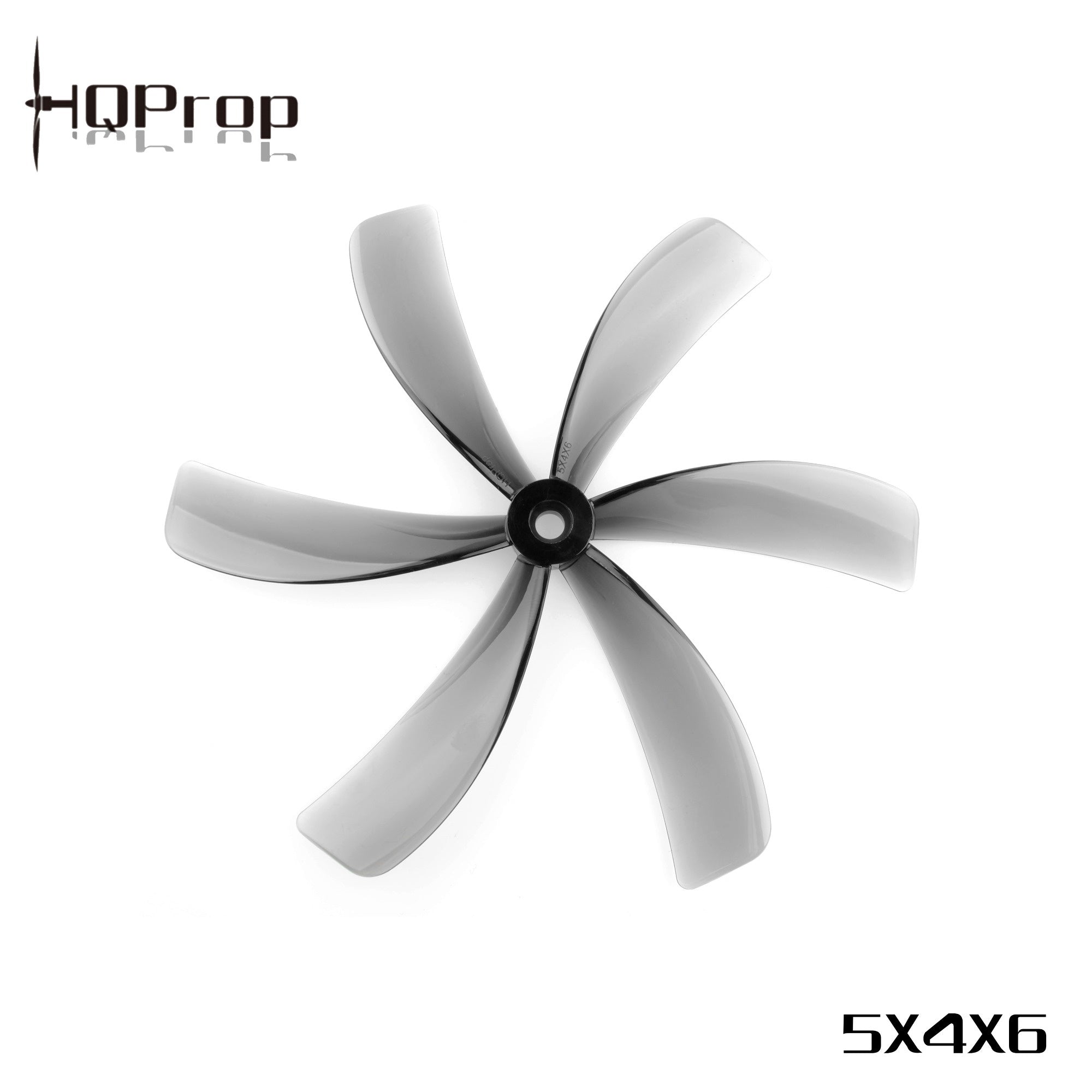 HQProp 5x4x6 5" Six Blade Propeller (2CW+2CCW)