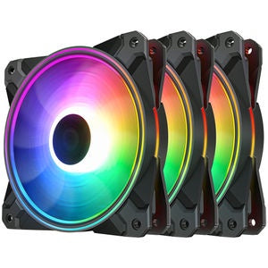 Deepcool CF-120 ARGB Fan 120mm 3 Pack - 3 Pack DP-FA-RGB-CF120-3 [PC]