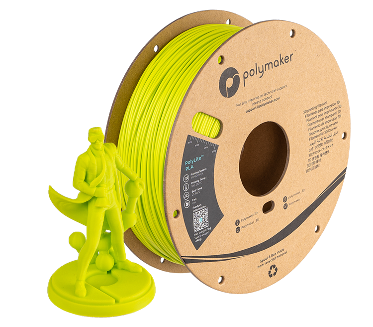 Polymaker PolyLite PLA 1.75mm Filament 1kg