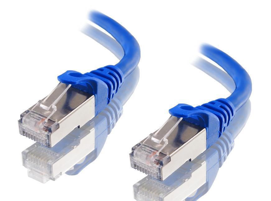 Astrotek CAT6A Shielded Ethernet Cable 15m Blue Color 10GbE RJ45 Network LAN Patch Lead S/FTP LSZH Cord 26AWG CBAT-CAT6ABLU15M [PC]