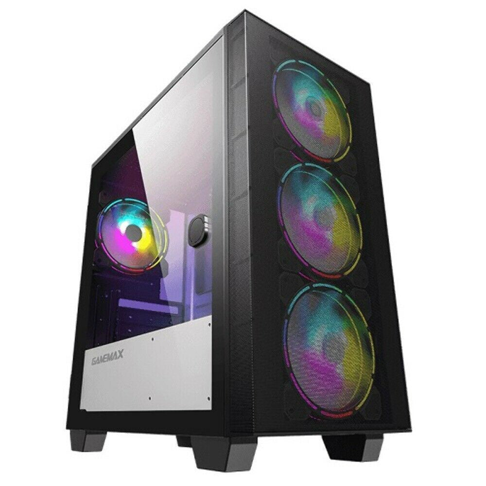 ACase GT-003 Aero, Mid Tower, Tempered Glass, Drive: 2x2.5", 2x3.5", Motherboard Support: Micro-ATX, Mini ITX, pre installed Fan:1x8cm [PC]