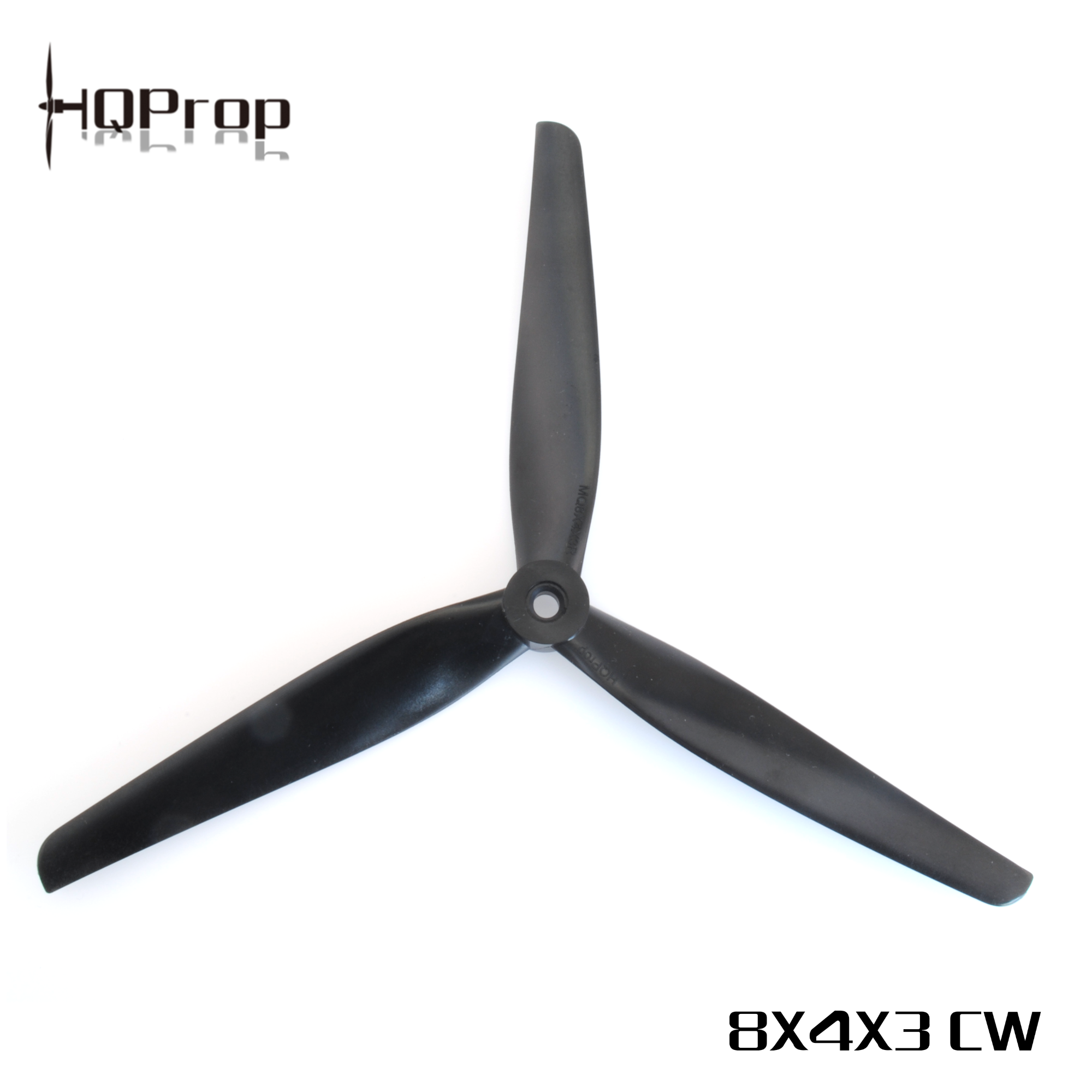 HQProp 8X4X3 MacroQuad Prop  Black-Glass fiber Nylon Propellers (1pc)