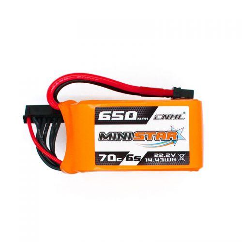 Chinahobbyline CNHL Ministar 650mAh 6s 70c Lipo Battery [DG]