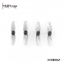 HQProp 31MM 1.2x1x2 1.2" Micro Whoop 1mm Shaft Propellers (2CW+2CCW)