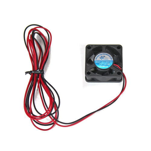 E3D Genuine 30x30x10mm 12v Fan E-FAN-30-30-10-12V-BK-CABLE