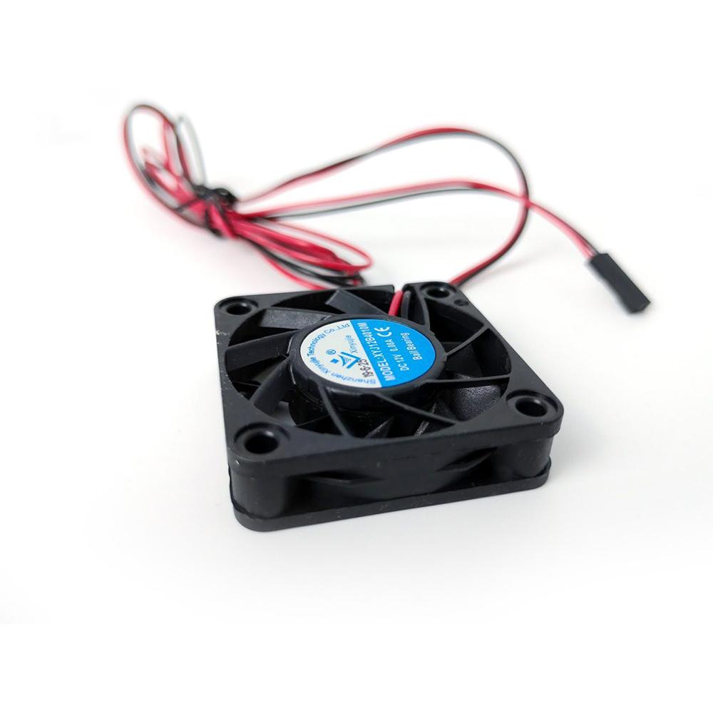 E3D Hemera 40x10 12V Fan 40mm For Hemera Extruder E-FAN-40-40-10-12V-BK-CABLE-MF