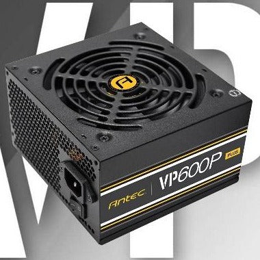 Antec VP600 PLUS 600w PSU. 120mm Silent Fan, PLUS 2019 version. MEPS Compliant. 3 Years Warranty [PC]