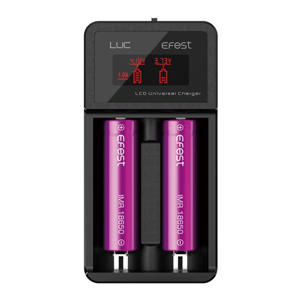 Efest LUC V2 Li ion 2 bay Charger With Power Bank Function