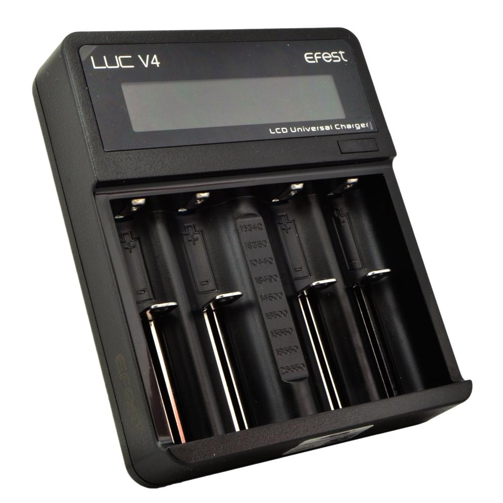 Efest LUC V4 Li ion 4 Bay Charger With Power Bank Function