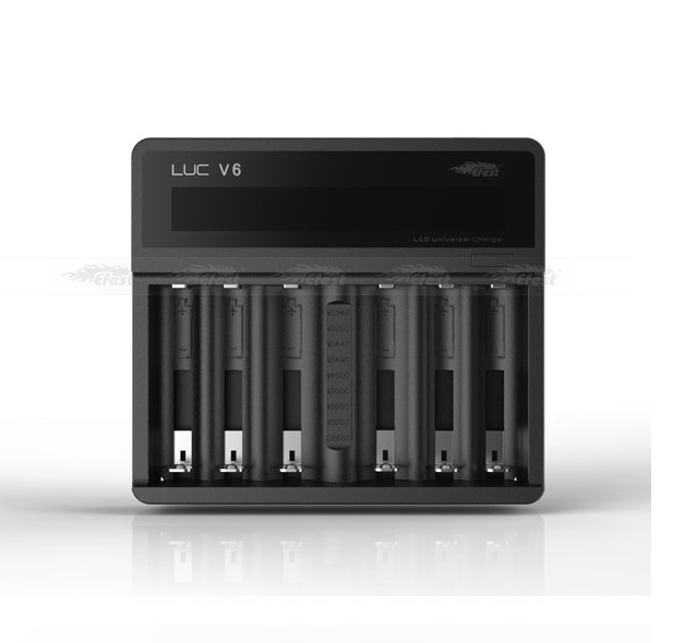 Efest LUC V6 Li ion 6 Bay Charger With Power Bank Function