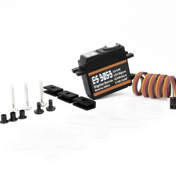 EMAX ES3053 17g 3.5kg 0.13sec 23T Plastic Gear Digital Servo ES3153 upgrade