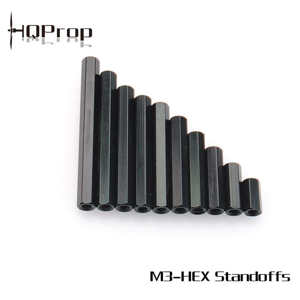 HQProp M3 Hex Aluminium Standoffs 1 Pack (4 Pcs)