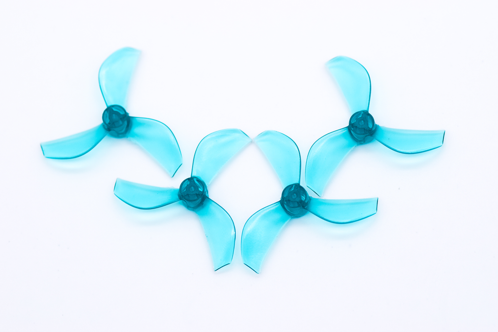 NewBeeDrone Azi Tri Blade Micro Propellers  - 0.8mm Shaft (Set of 4)