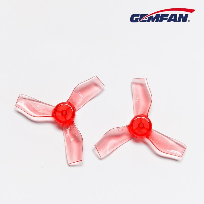 Gemfan 1219-3 31mm 3 Blade (0.8mm shaft)(8Pcs) Durable Tiny Whoop Props Clear Blue