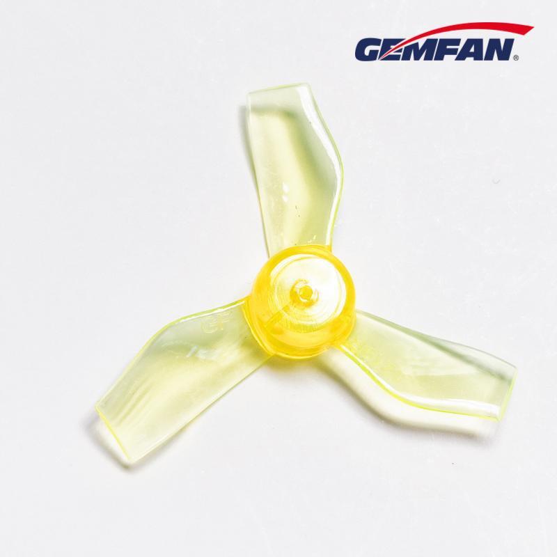 Gemfan 1219-3 31mm 3 Blade (1mm shaft)(8Pcs) Durable Tiny Whoop Props Clear Blue