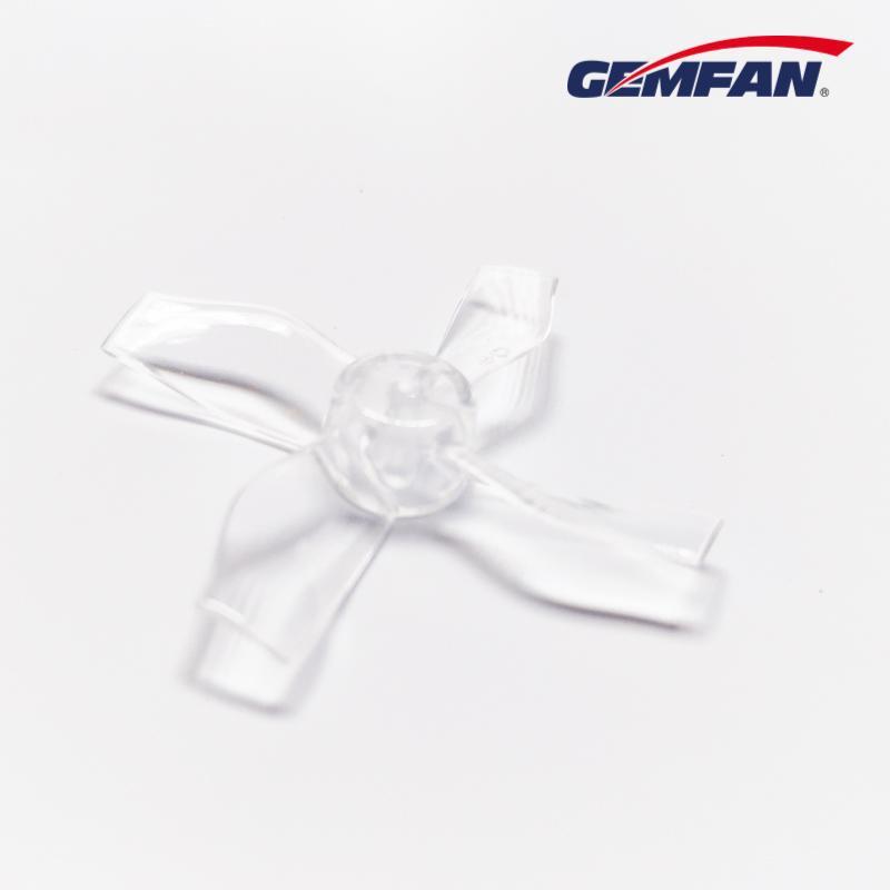 Gemfan 1220-4 31mm 4 Blade (1mm shaft)(8Pcs) Durable Tiny Whoop Props Clear Blue