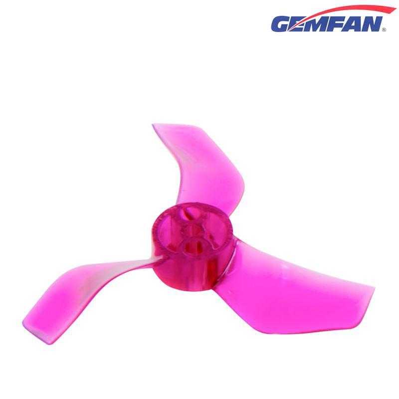 Gemfan 1635-3  40mm 3 Blade (1.5mm shaft) (8Pcs) Durable Tiny Whoop Props Clear Blue