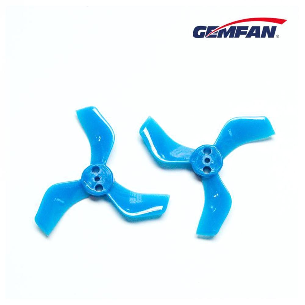 Gemfan 1635-3 40mm 3-Blade Whoop Propeller (1.5mm Shaft - Set of 8)